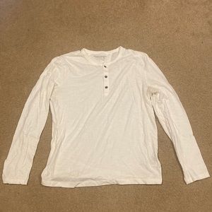 Long Sleeve white shirt, 100% cotton